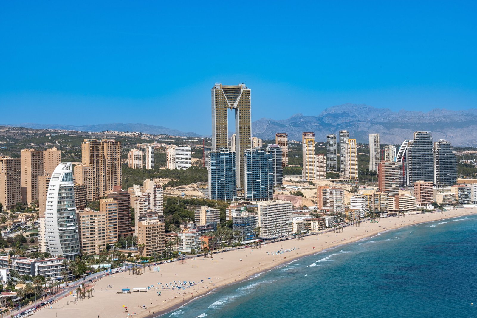 Benidorm skyline