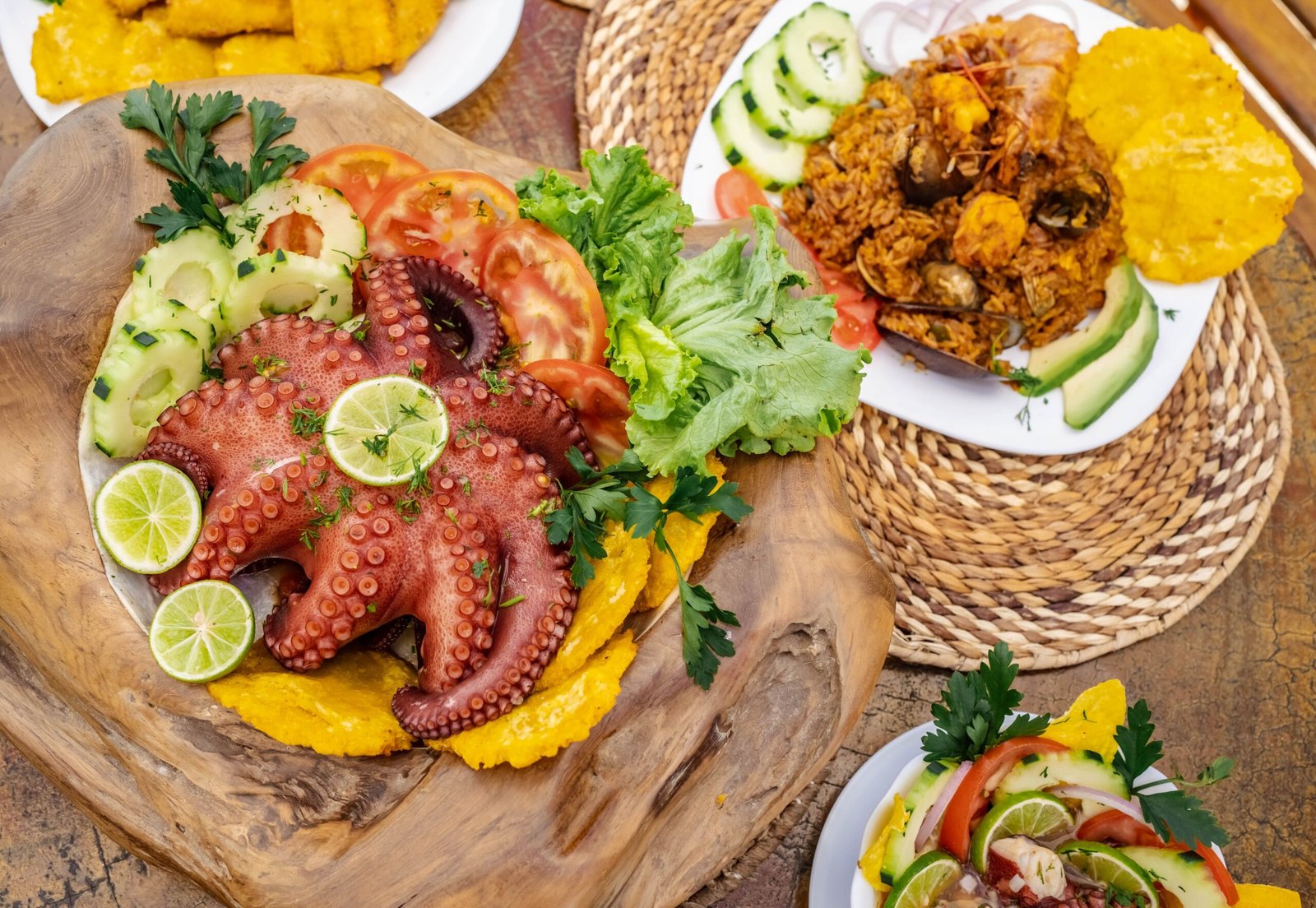 Fresh Atlantic seafood